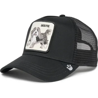 Mützen gebogen schwarz snapback The Bestie Dog The Farm Goorin Bros.