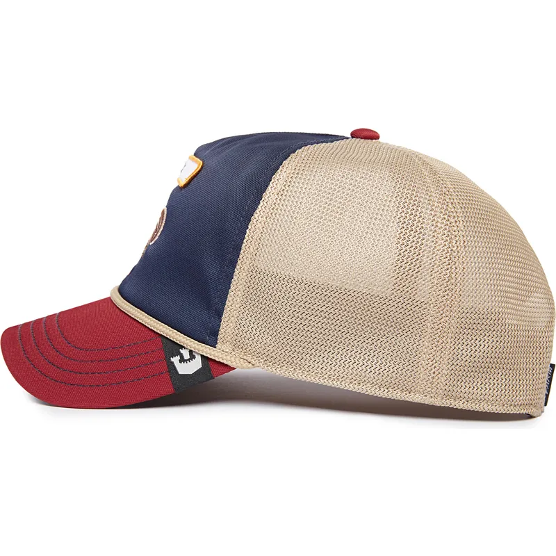 mehrfarbige-trucker-kappe-hahn-cock-gb2-rooster-the-rocker-the-farm-von-goorin-bros