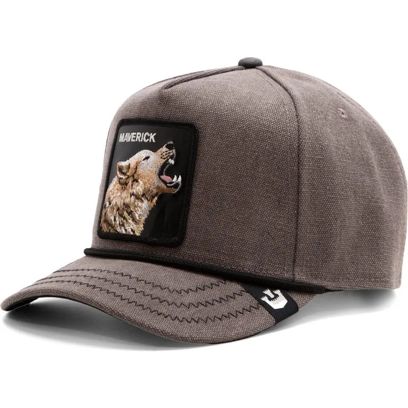 mutzen-gebogen-grau-snapback-the-farm-von-goorin-bros mutzen-gebogen-grau-snapback-the-farm-von-goorin-bros