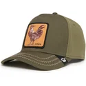 grune-gebogene-snapback-kappe-hahn-cock-field-100-all-season-wool-the-farm-von-goorin-bros