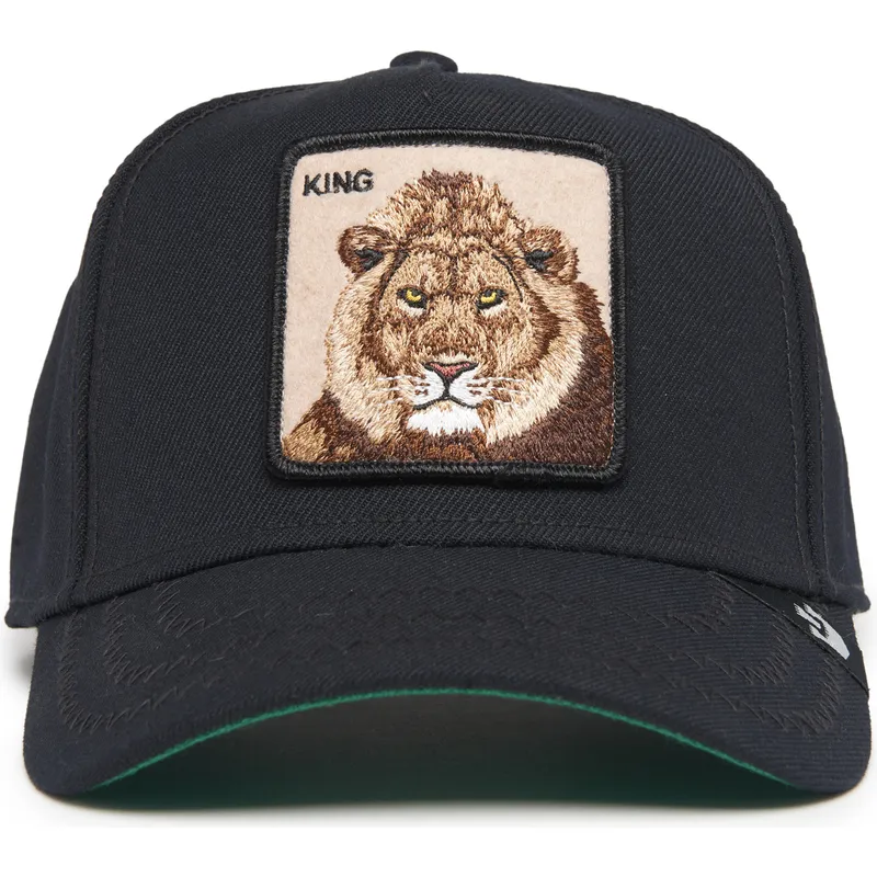 schwarze-gebogene-snapback-kappe-lowe-king-field-100-all-season-wool-the-farm-von-goorin-bros