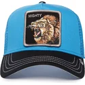 casquette-trucker-bleue-et-noire-mighty-lion-fan-the-farm-goorin-bros