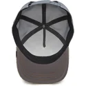 mehrfarbige-trucker-kappe-eule-wise-ass-moon-owl-uk-plaid-the-farm-von-goorin-bros