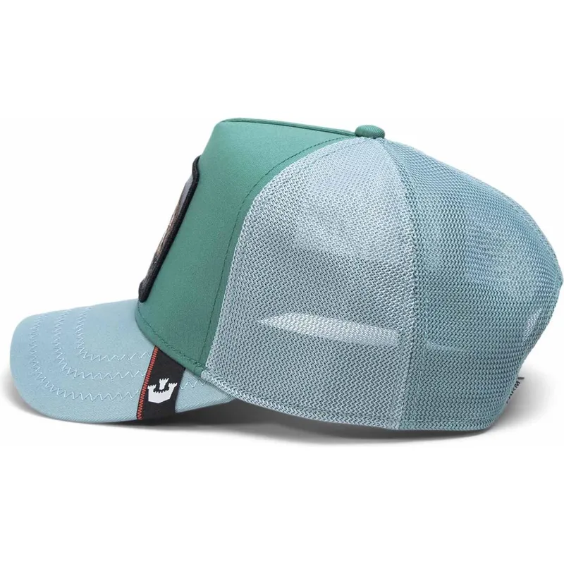 grune-trucker-kappe-faultier-faded-tri-tone-the-farm-von-goorin-bros