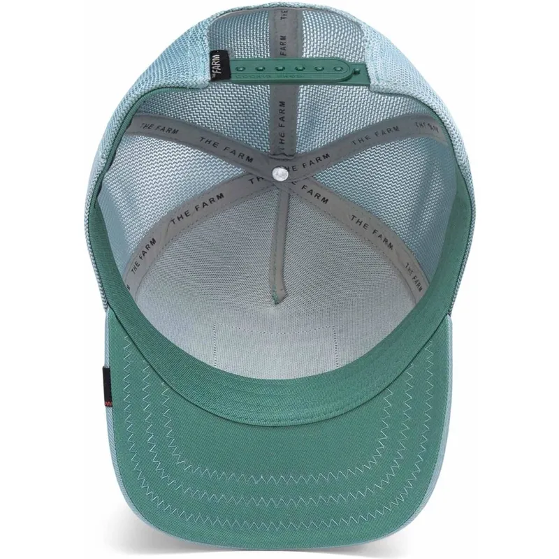 grune-trucker-kappe-faultier-faded-tri-tone-the-farm-von-goorin-bros