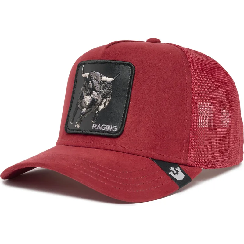 trucker-cap-rot-stier-raging-the-suede-rager-the-farm-von-goorin-bros