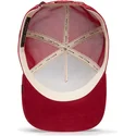 trucker-cap-rot-drache-fury-the-suede-dragon-the-farm-von-goorin-bros