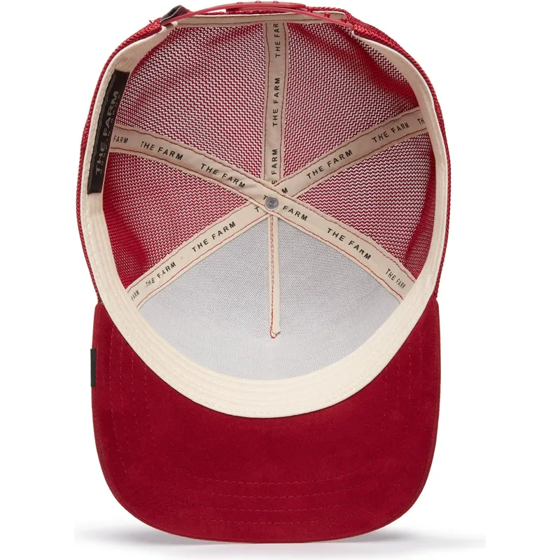 trucker-cap-rot-drache-fury-the-suede-dragon-the-farm-von-goorin-bros trucker-cap-rot-drache-fury-the-suede-dragon-the-farm-von-goorin-bros