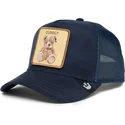 casquette-trucker-bleue-marine-ours-en-peluche-the-cuddly-bear-the-farm-goorin-bros