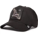 schwarze-trucker-kappe-fledermaus-fly-the-suede-bat-blacked-out-the-farm-von-goorin-bros