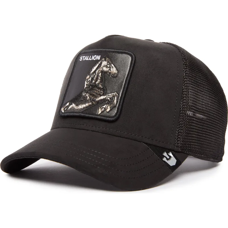 mutzen-gebogen-schwarz-snapback-the-farm-von-goorin-bros