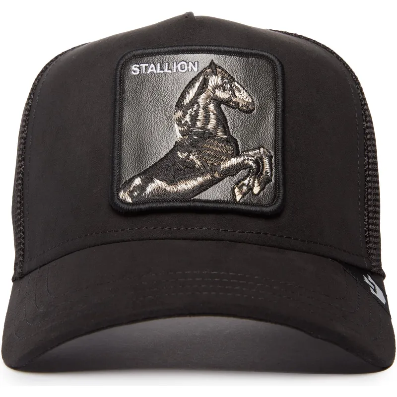 mutzen-gebogen-schwarz-snapback-the-farm-von-goorin-bros