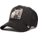 schwarze-trucker-kappe-stier-the-suede-bull-blacked-out-the-farm-von-goorin-bros