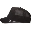 schwarze-trucker-kappe-stier-the-suede-bull-blacked-out-the-farm-von-goorin-bros