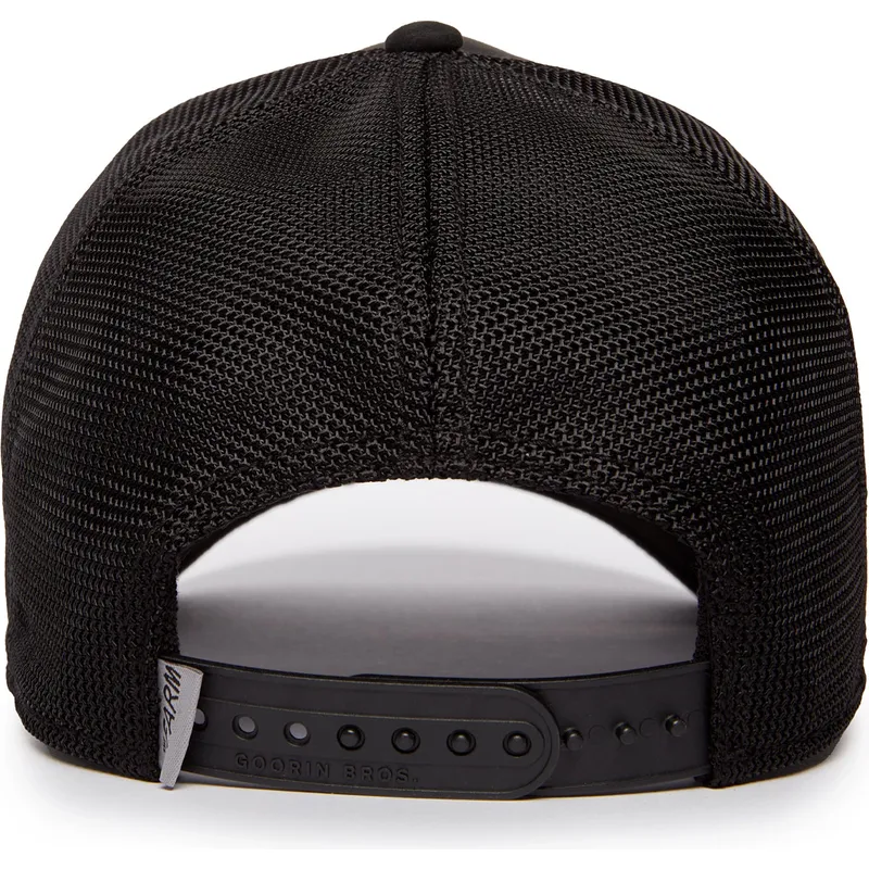 schwarze-trucker-kappe-stier-the-suede-bull-blacked-out-the-farm-von-goorin-bros