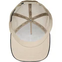 casquette-trucker-beige-et-noire-paresseux-the-faded-sloth-eco-brutalism-the-farm-goorin-bros