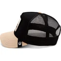 trucker-cap-schwarz-und-beige-chihuahua-hund-the-amigo-eco-brutalism-the-farm-von-goorin-bros