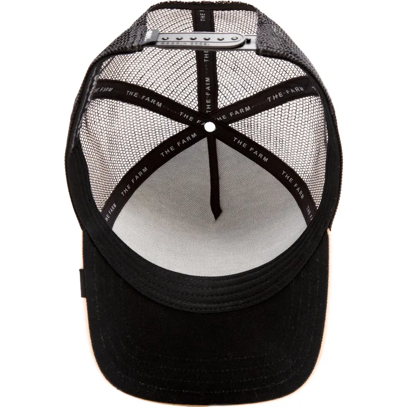 trucker-cap-schwarz-und-beige-chihuahua-hund-the-amigo-eco-brutalism-the-farm-von-goorin-bros trucker-cap-schwarz-und-beige-chihuahua-hund-the-amigo-eco-brutalism-the-farm-von-goorin-bros