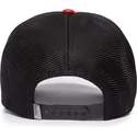 trucker-cap-rot-und-schwarz-stier-raging-pamplona-puff-patent-the-farm-von-goorin-bros
