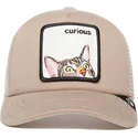 casquette-trucker-beige-pour-enfant-chat-curious-what-s-that-the-farm-goorin-bros