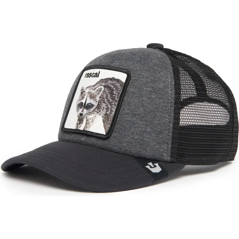 graue-trucker-kappe-fur-jungen-waschbar-rascal-racacoonie-the-farm-von-goorin-bros