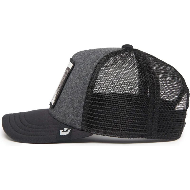 graue-trucker-kappe-fur-jungen-waschbar-rascal-racacoonie-the-farm-von-goorin-bros