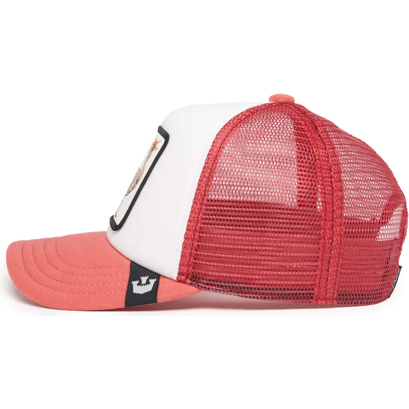 rote-trucker-kappe-fur-jungen-gans-so-silly-the-farm-von-goorin-bros