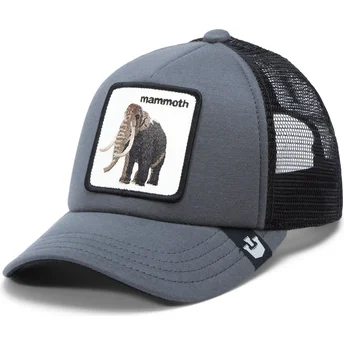 Casquette trucker grise pour enfant mammouth Mammoth Fuzzy Trunk Extinct The Farm Goorin Bros.