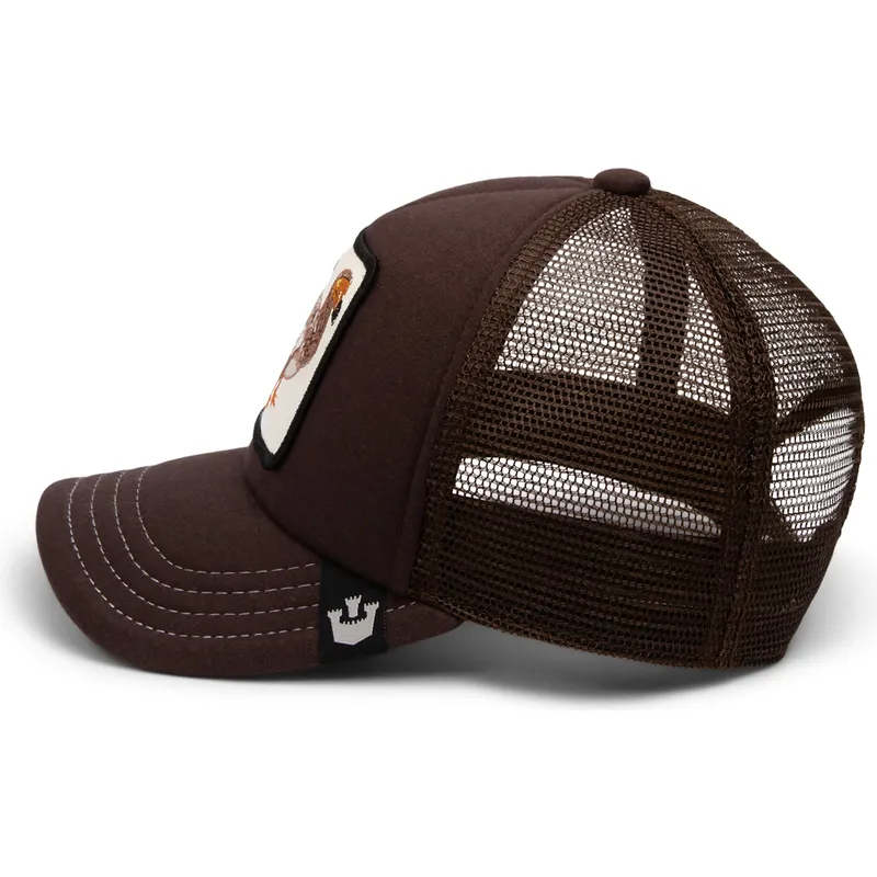 braune-trucker-kappe-fur-jungen-way-of-the-dodo-extinct-the-farm-von-goorin-bros