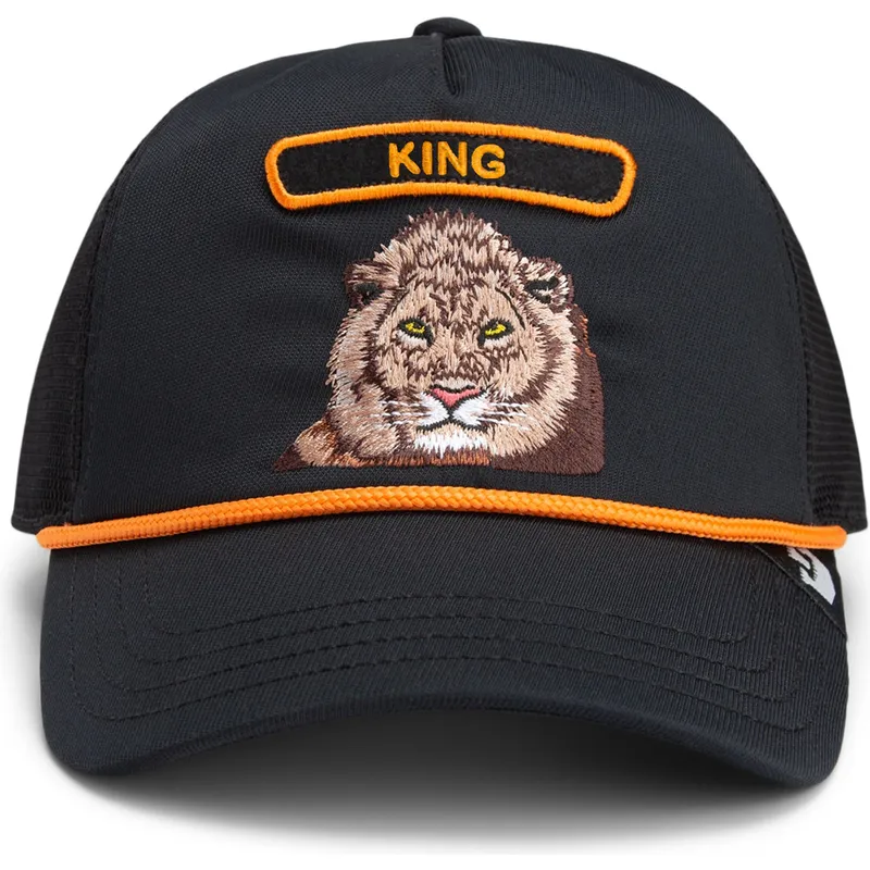 trucker-cap-schwarz-lowe-king-gb2-lion-the-rocker-the-farm-von-goorin-bros trucker-cap-schwarz-lowe-king-gb2-lion-the-rocker-the-farm-von-goorin-bros
