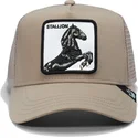 casquette-trucker-beige-cheval-the-stallion-the-farm-goorin-bros