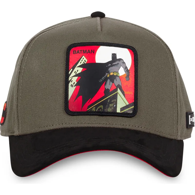 braune-und-schwarze-gebogene-snapback-kappe-batman-kni-dc-comics-von-capslab