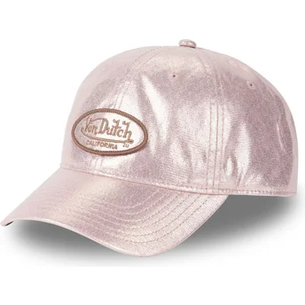 Mützen gebogen rosa verstellbares band PIN von Von Dutch