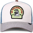 casquette-trucker-blanche-bleue-et-grise-frog-do-nothing-club-hft-dnc-djinns