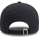 marineblaue-verstellbare-curved-cap-mit-gelbem-logo-9twenty-league-essential-der-los-angeles-dodgers-mlb-von-new-era