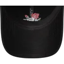 casquette-courbee-noire-ajustable-9twenty-rose-icon-new-era