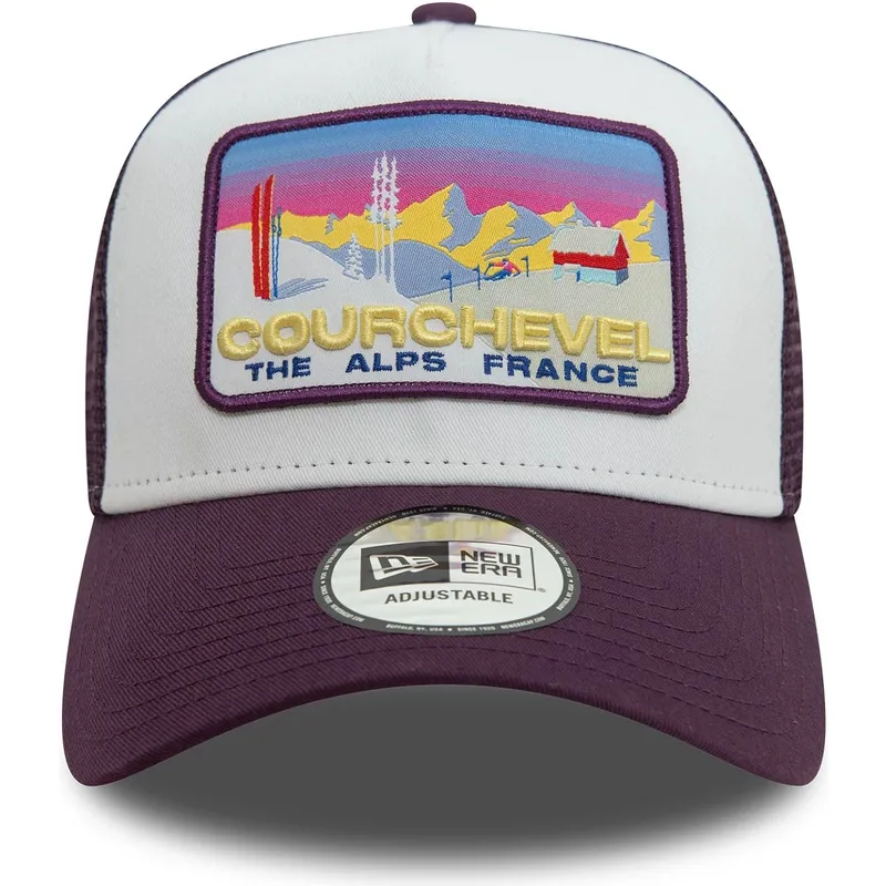 mutzen-gebogen-violett-snapback-a-frame-ski-patch-der-courchevel-ciudades-y-playas-von-new-era mutzen-gebogen-violett-snapback-a-frame-ski-patch-der-courchevel-ciudades-y-playas-von-new-era