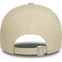 mutzen-gebogen-beige-verstellbares-band-9forty-midi-pu-der-new-york-yankees-mlb-von-new-era