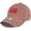 rosafarbene-verstellbare-curved-cap-fur-damen-9twenty-cord-von-san-francisco-stadte-und-strande-kalifornien-von-new-era