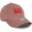 rosafarbene-verstellbare-curved-cap-fur-damen-9twenty-cord-von-san-francisco-stadte-und-strande-kalifornien-von-new-era