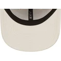 beige-verstellbare-curved-cap-9forty-league-essential-der-los-angeles-dodgers-mlb-von-new-era