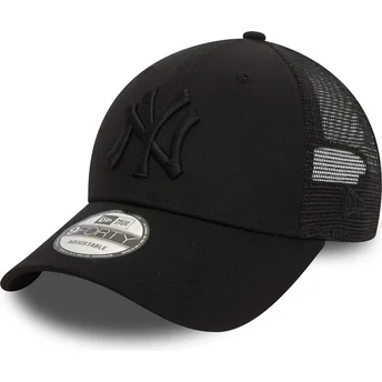 Mützen gebogen schwarz verstellbares band 9FORTY Home Field der New York Yankees MLB von New Era
