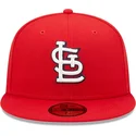 casquette-plate-rouge-ajustee-59fifty-ac-perf-st-louis-cardinals-mlb-new-era