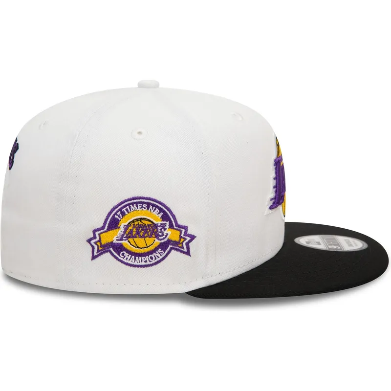 mutzen-flach-schwarz-snapback-9fifty-white-crown-patch-der-los-angeles-lakers-nba-von-new-era mutzen-flach-schwarz-snapback-9fifty-white-crown-patch-der-los-angeles-lakers-nba-von-new-era