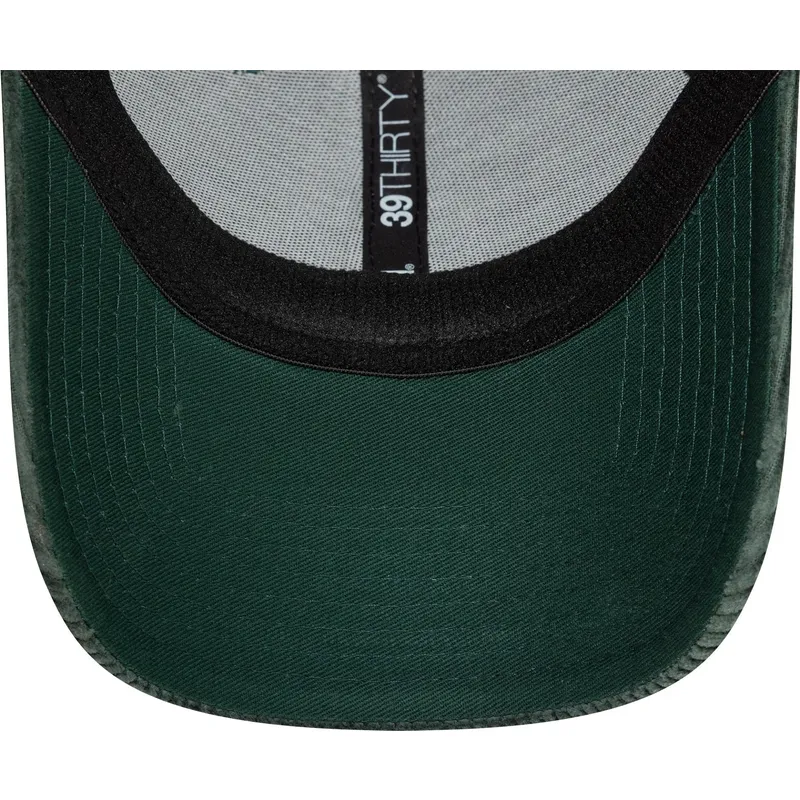 mutzen-gebogen-grun-angepasst-39thirty-cord-der-new-york-yankees-mlb-von-new-era