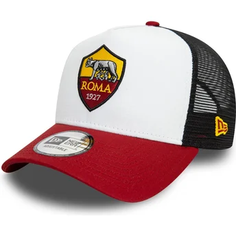 Mützen gebogen mehrfarbig snapback 9FORTY E Frame Core der Associazione Sportiva Roma Serie A von New Era