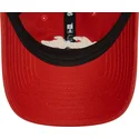 casquette-courbee-orange-ajustable-9twenty-heritage-script-new-era