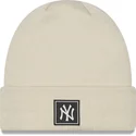beige-team-cuff-mutze-der-new-york-yankees-mlb-von-new-era