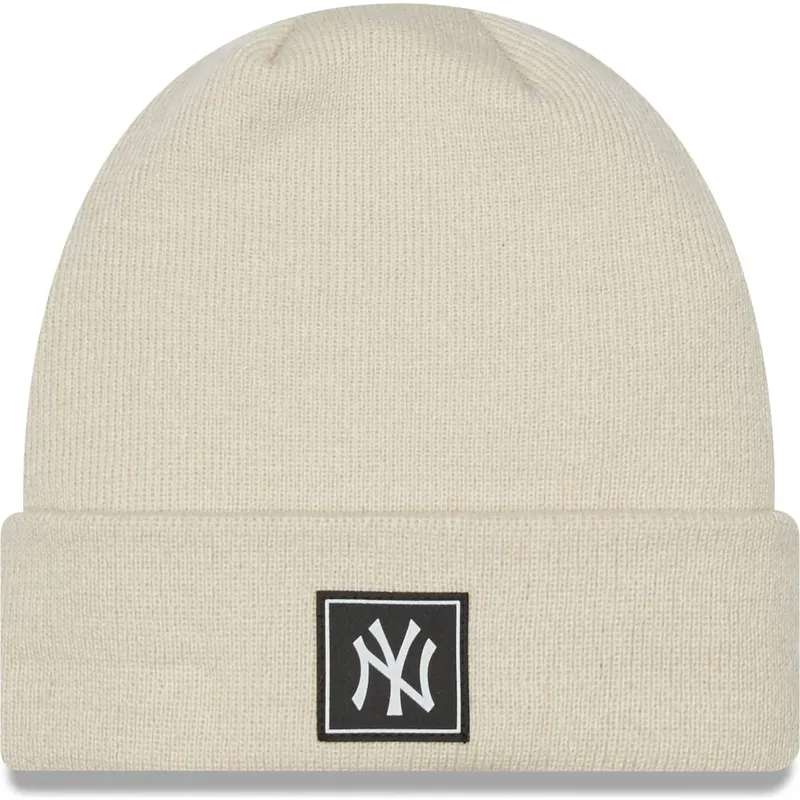 beige-team-cuff-mutze-der-new-york-yankees-mlb-von-new-era beige-team-cuff-mutze-der-new-york-yankees-mlb-von-new-era