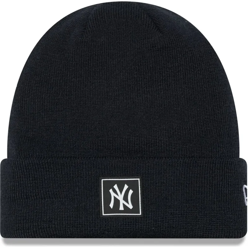 schwarze-team-cuff-mutze-der-new-york-yankees-mlb-von-new-era